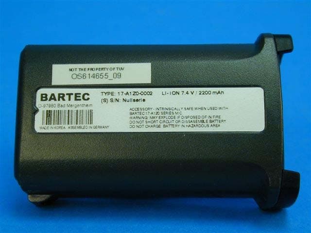 802.11 in dual tranamitter Handheld PC - FCC ID TBUMC9060GEX - BARTEC (2)