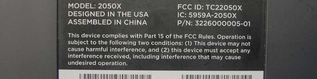 IP Set Top Box - FCC ID TC22050X - Roku, Inc. (4)