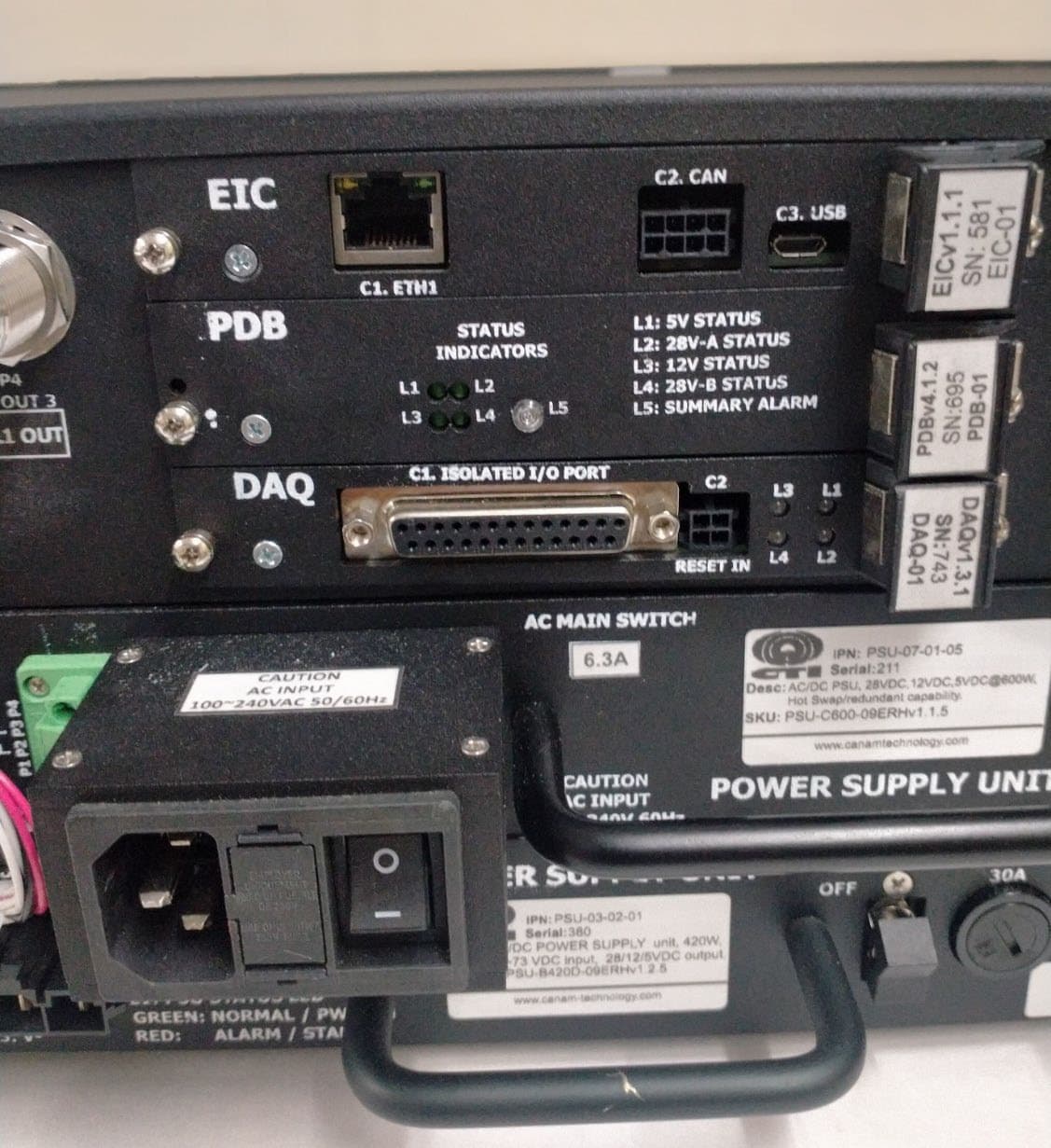 Bi Directional Amplifier - FCC ID TCJ-M4BBDAUU - Canam Technology, Inc