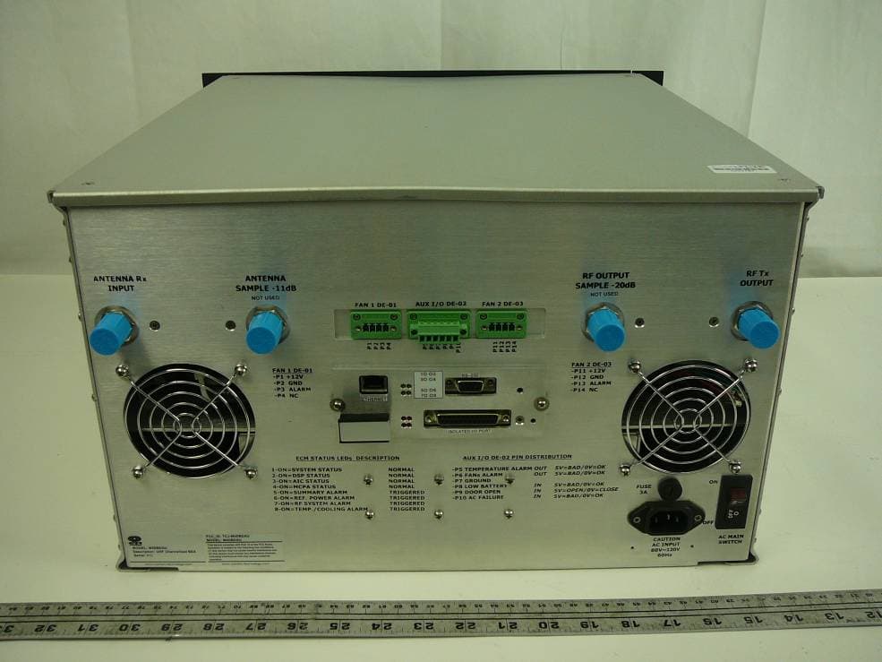 MARK-IV Digital Narrowband (Class-A) Signal Booster - FCC ID TCJ-M4DBDAU - Canam Technology, Inc