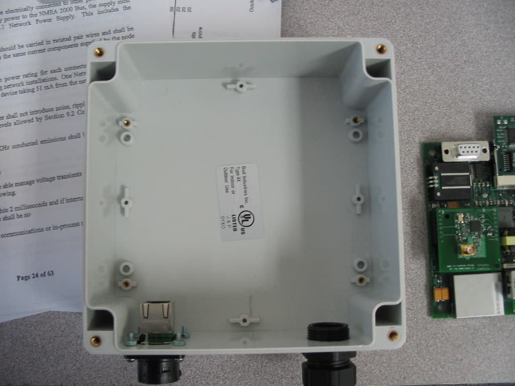 AP240-E, Wireless Sensor Device - FCC ID TDB-AP240E - Sensys Networks, Inc.