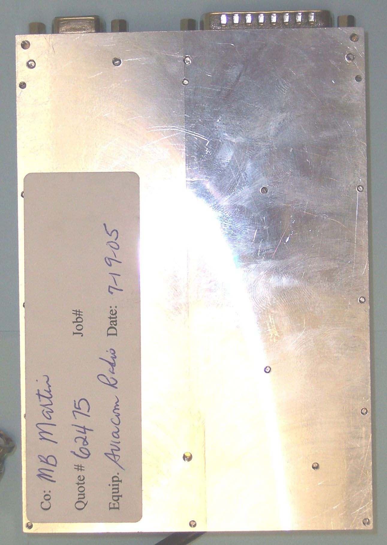 VHF aviation transceiver - FCC ID TDOAVIACOM1 - MB Martin & Company (1)