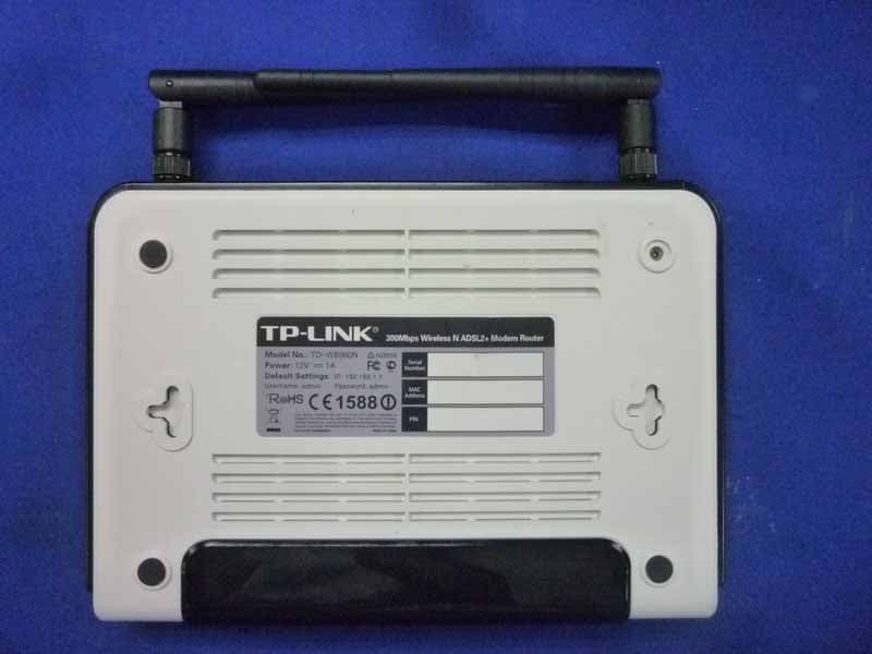 300Mbps Wireless N ADSL2+ Modem Router - FCC ID TE7TDW8960NV3 - TP-Link Technologies Co., Ltd. (1)