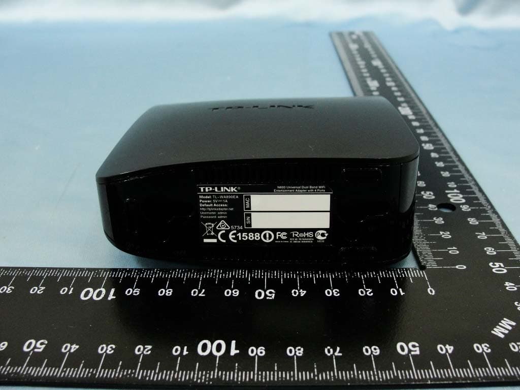 N600 Universal Dual Band WiFi Entertainment Adapter with 4 Ports - FCC ID TE7WA890EA - TP-Link Technologies Co., Ltd. (2)