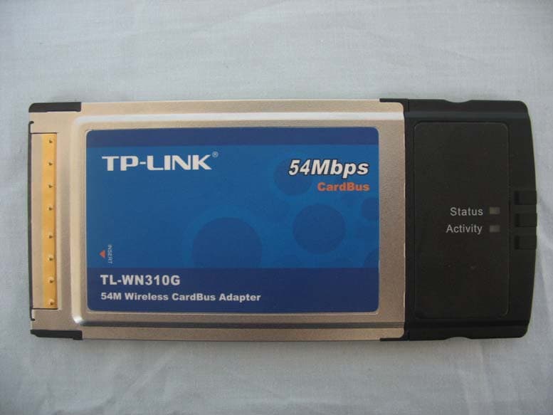54M Wireless Cardbus Adapter - FCC ID TE7WN310G - TP-Link Technologies Co., Ltd. (2)