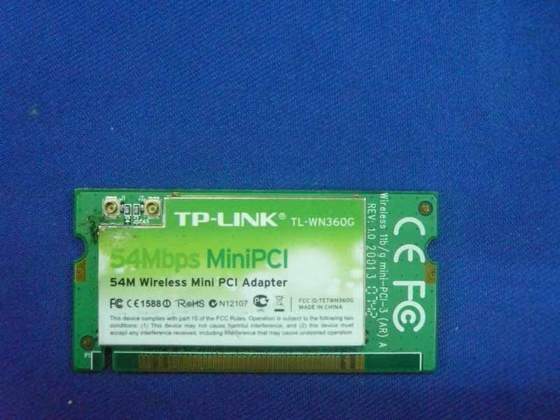 54Mbps Wireless Mini PCI Adapter - FCC ID TE7WN360G - TP-Link Technologies Co., Ltd. (1)