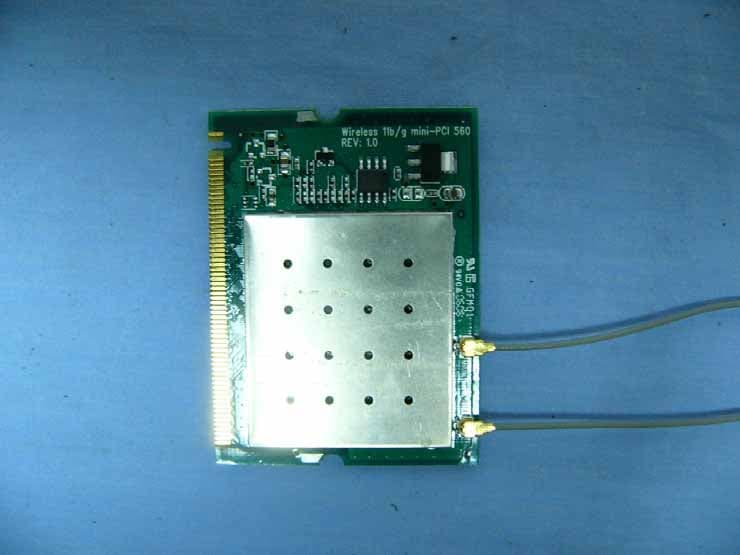 108M Wireless Mini PCI Adapter - FCC ID TE7WN66XG - TP-Link Technologies Co., Ltd. (3)