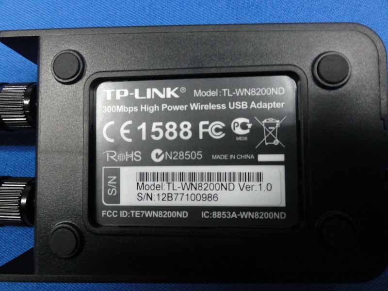 300Mbps High Power Wireless USB Adapter - FCC ID TE7WN8200ND - TP-Link Technologies Co., Ltd. (2)