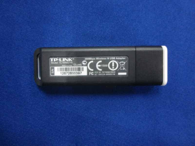 300Mbps Wireless N USB Adapter - FCC ID TE7WN821NV4 - TP-Link Technologies Co., Ltd. (1)