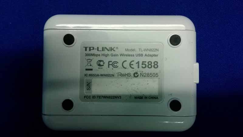 300Mbps High Gain Wireless USB Adapter - FCC ID TE7WN822NV3 - TP-Link Technologies Co., Ltd. (2)