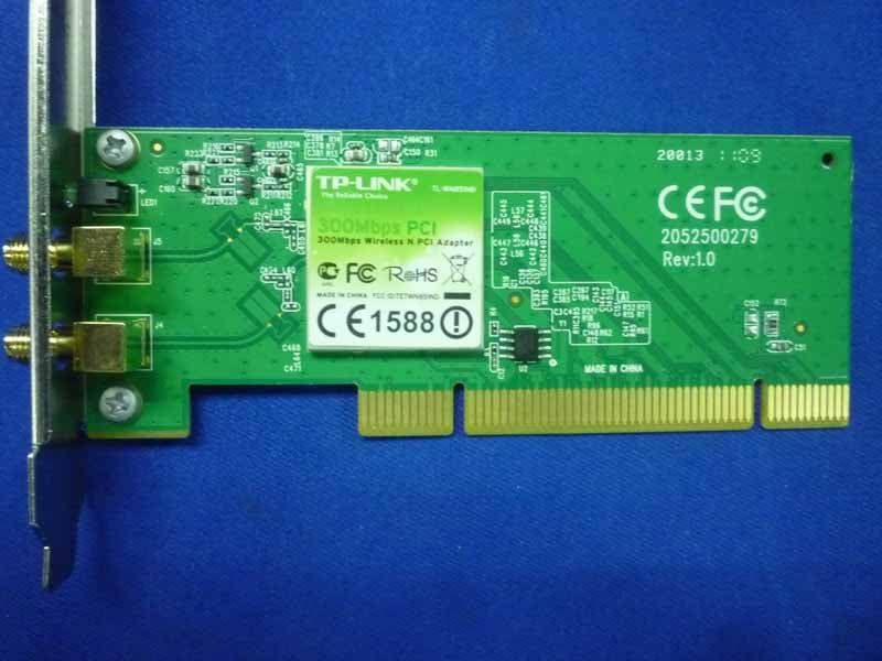 300Mbps Wireless N PCI Adapter - FCC ID TE7WN851ND - TP-Link Technologies Co., Ltd. (2)