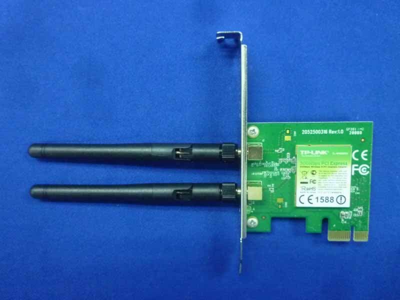 300Mbps Wireless N PCI Express Adapter Model: TL-WN881ND - FCC ID TE7WN881ND - TP-Link Technologies Co., Ltd. (2)