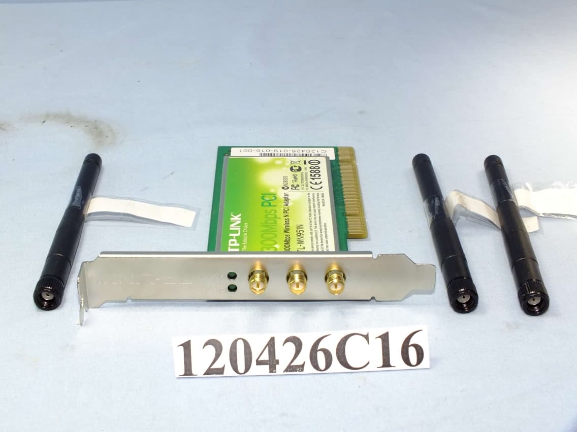 300Mbps Wireless N PCI Adapter - FCC ID TE7WN951NV3 - TP-Link Technologies Co., Ltd. (2)