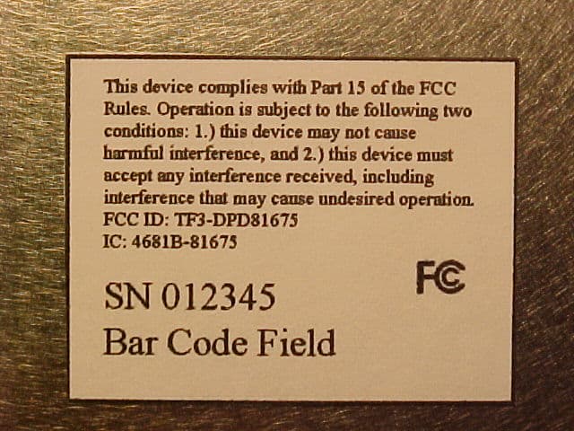 Remote Transmitter - FCC ID TF3-DPD81675 - Dentsply Professional Division
