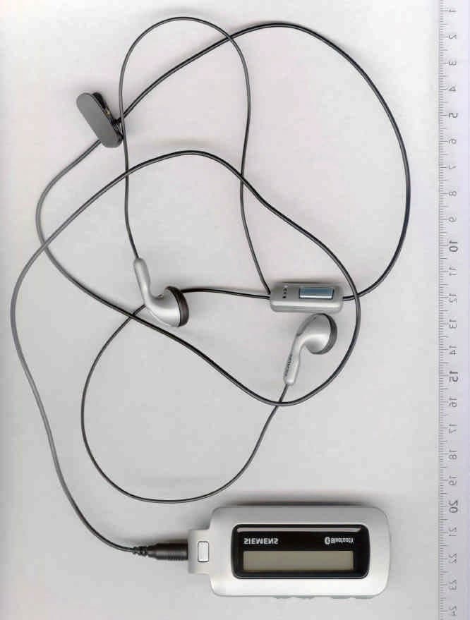 Bluetooth stereo headset - FCC ID TF6-HHB750 - Philips Personnal Connectivity