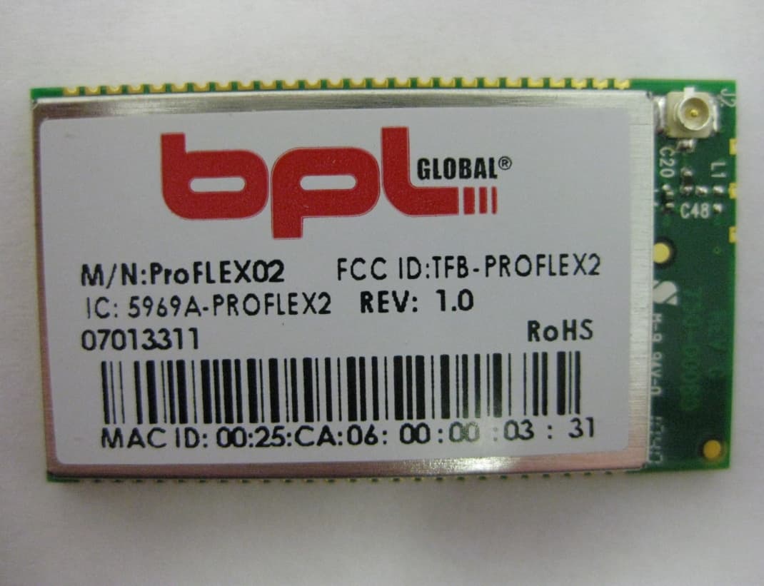 ProFLEX02�Module - FCC ID TFB-PROFLEX2 - Laird Connectivity LLC