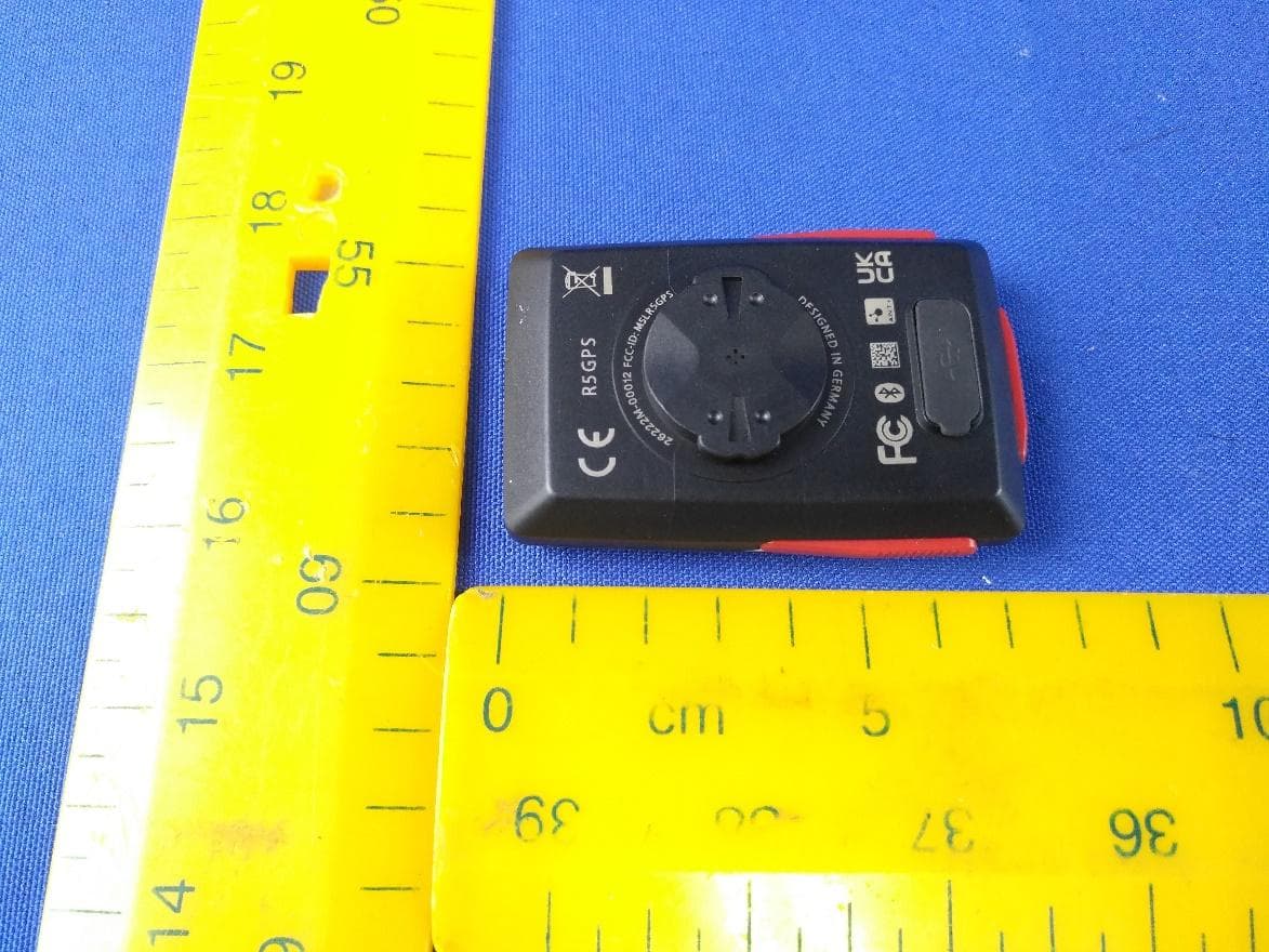 GPS Bike Computer support BLE and ANT+ - FCC ID TFOR5GPS - Sigma-Elektro GmbH