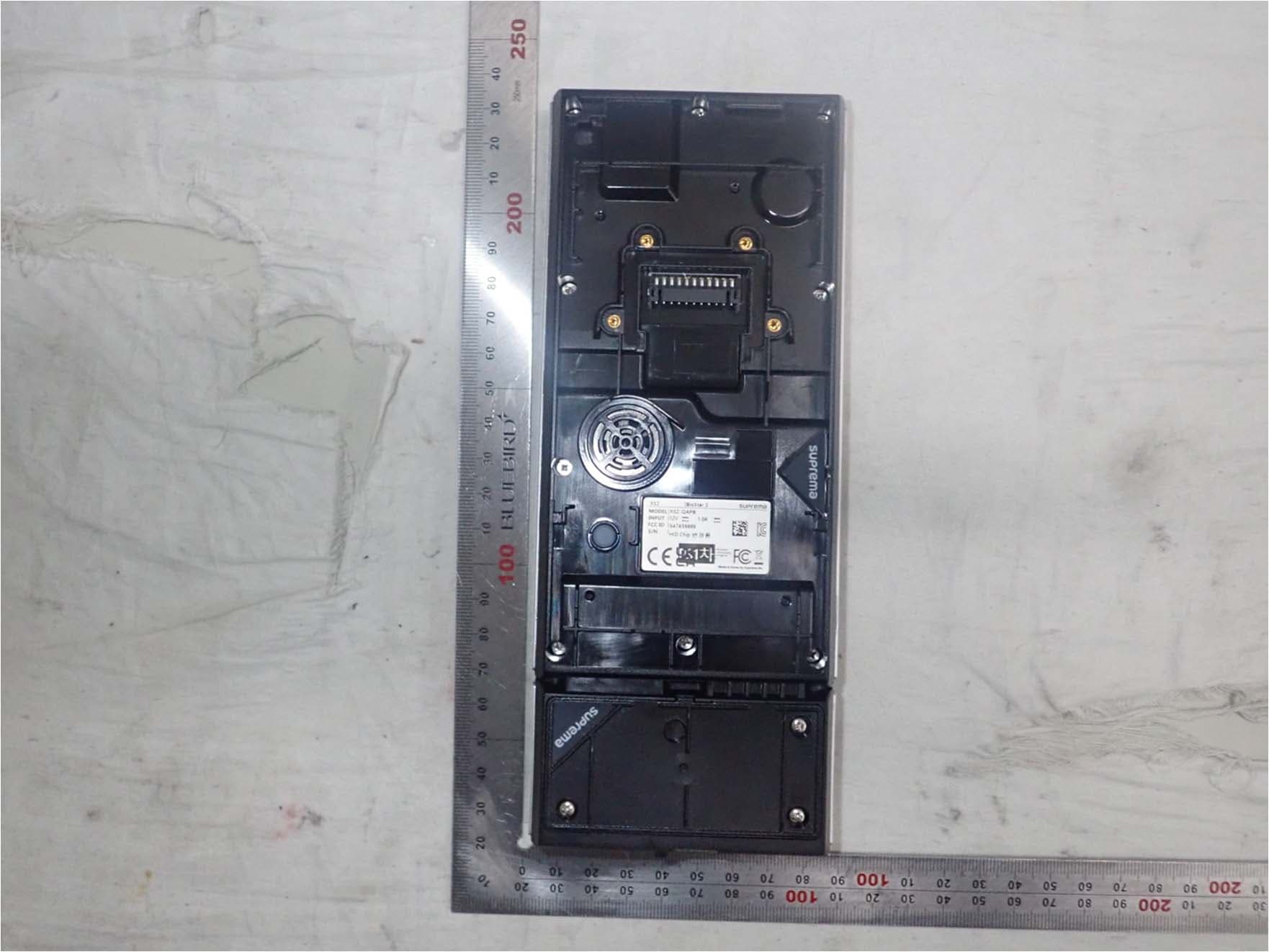 this product is a versatile intelligent terminal that supports various credentialls, such as QR codes, Mobile Access, RFID cards and fingerprints, offering the ultimate flexbility in terms of credential options and system design. - FCC ID TKWXS2-QAPB2 - Suprema Inc.