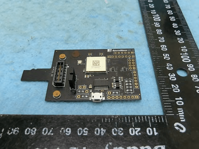 IEEE 802.11 1X1 a/b/g/n Wireless LAN + Bluetooth 5.1 Combo LGA Module - FCC ID TLZ-AM457-D - AzureWave Technologies, Inc. (2)
