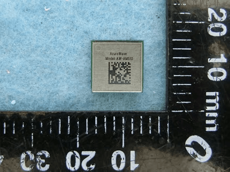IEEE 802.11 1X1 a/b/g/n Wireless LAN + Bluetooth 5.1 Combo 12 x 12 LGA Module - FCC ID TLZ-AM510 - AzureWave Technologies, Inc.