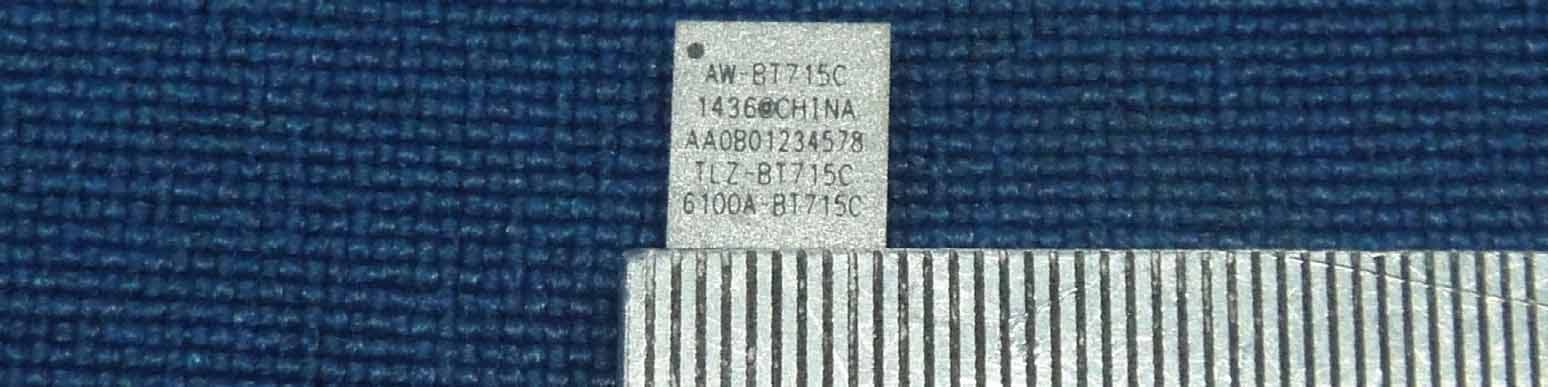 Bluetooth Module - FCC ID TLZ-BT715C - AzureWave Technologies, Inc.