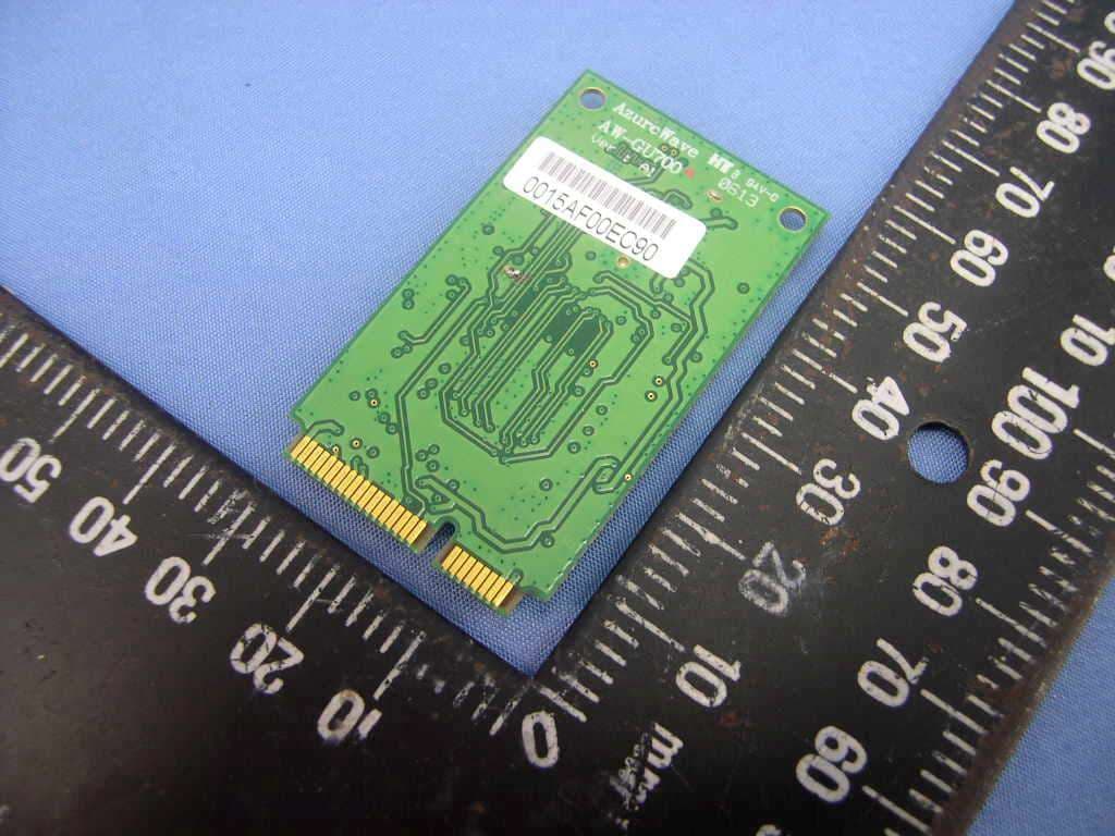 802.11b/g USB 2.0 Mini-Card WLAN Module - FCC ID TLZ-GU700 - AzureWave Technologies, Inc.