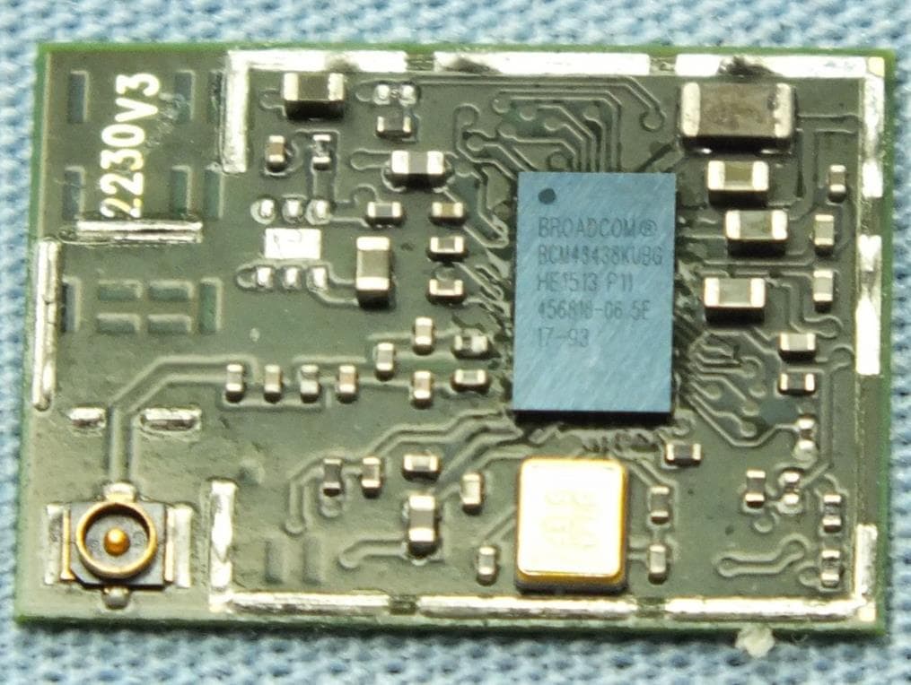 IEEE 802.11 b/g/n Wireless LAN and Bluetooth combo M.2 1216 module - FCC ID TLZ-NM230NF - AzureWave Technologies, Inc.