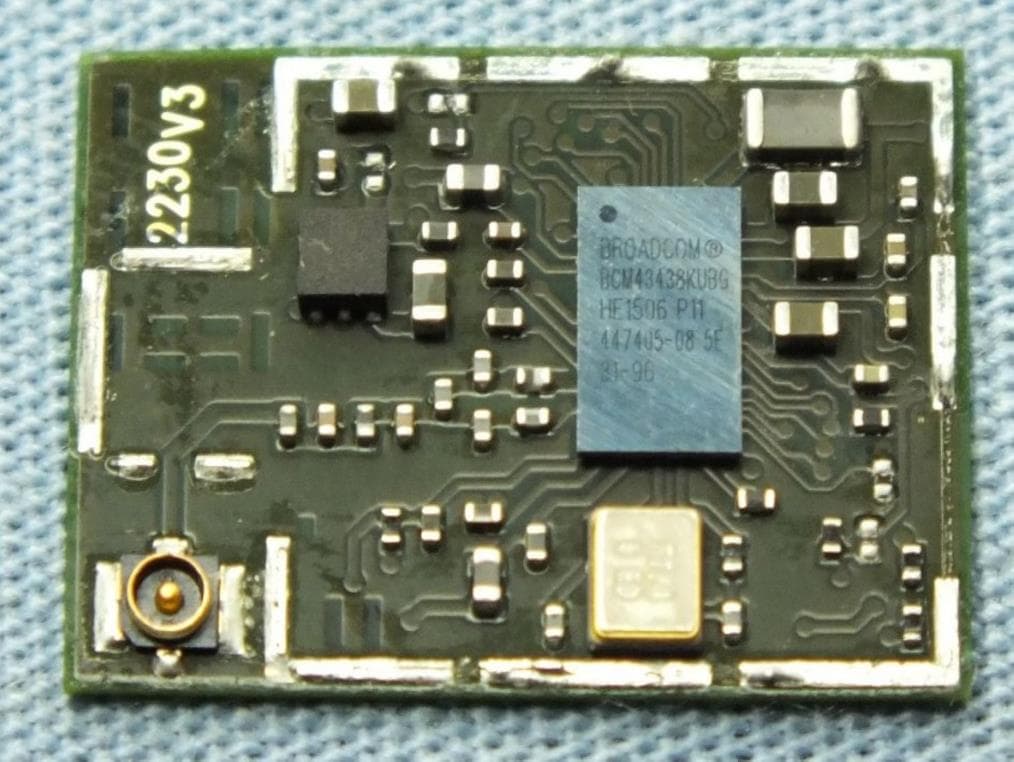 IEEE 802.11 b/g/n Wireless LAN and Bluetooth combo M.2 1216 module - FCC ID TLZ-NM230NF - AzureWave Technologies, Inc. (2)
