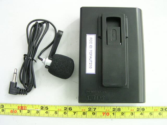Wireless Microphone - FCC ID TOFAUT210 - Array Electronic Co., Ltd.