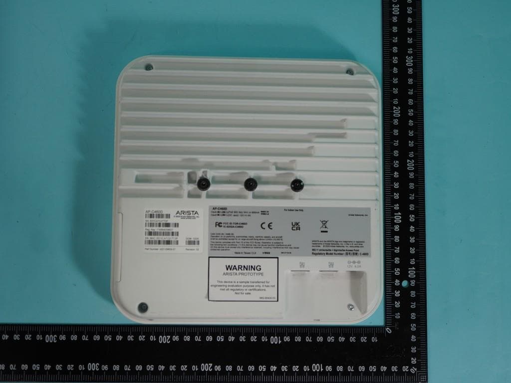 Wireless Access Point - FCC ID TOR-C460D - Arista Networks, Inc. (3)