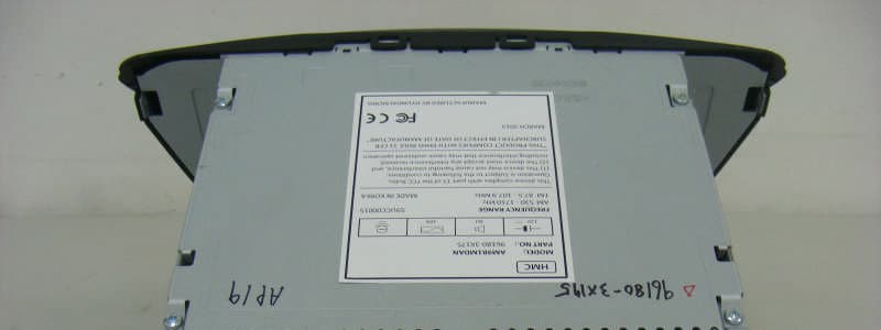 DIGITAL CAR AUDIO SYSTEM - FCC ID TQ8-AM9B1MDAN - HYUNDAI MOBIS CO., LTD.