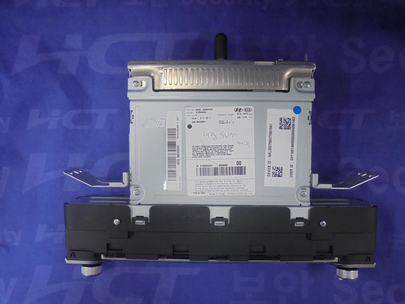 Car Audio System - FCC ID TQ8-VT253G9AN - HYUNDAI MOBIS CO., LTD. (3)