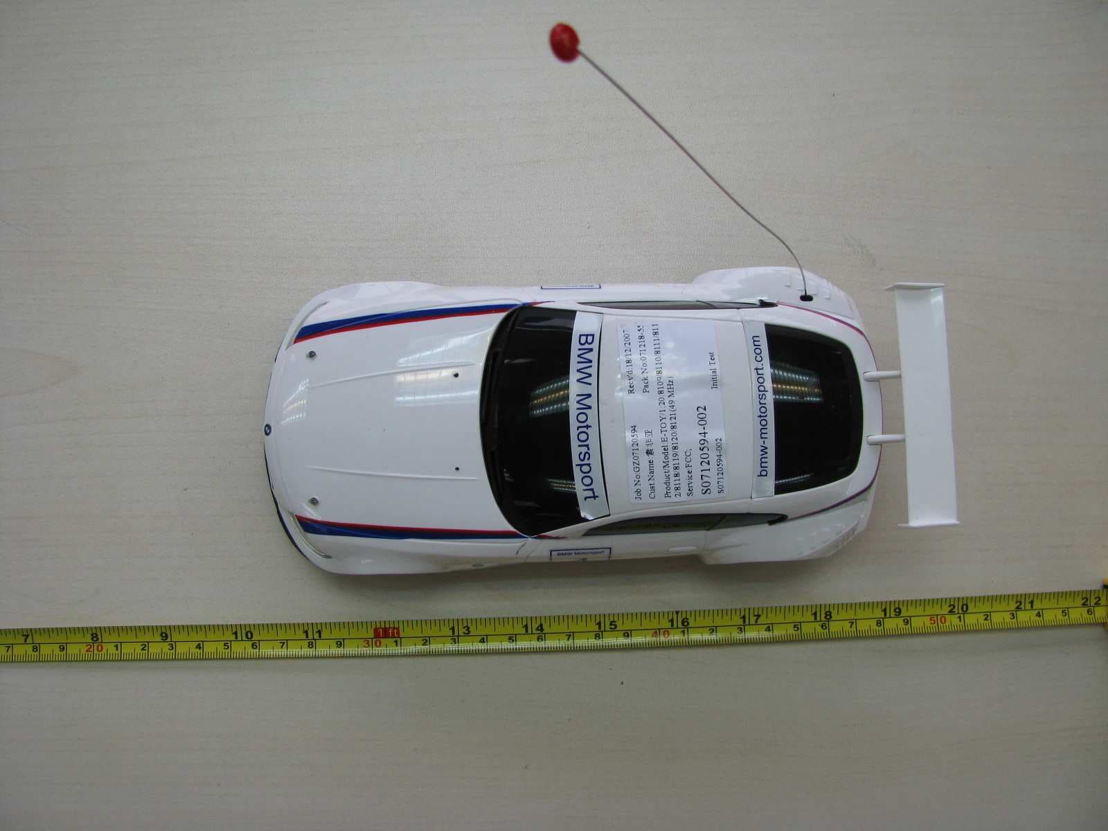 RC Car - FCC ID TRI8109R - Meijiaxin Toys Co., Ltd. (2)
