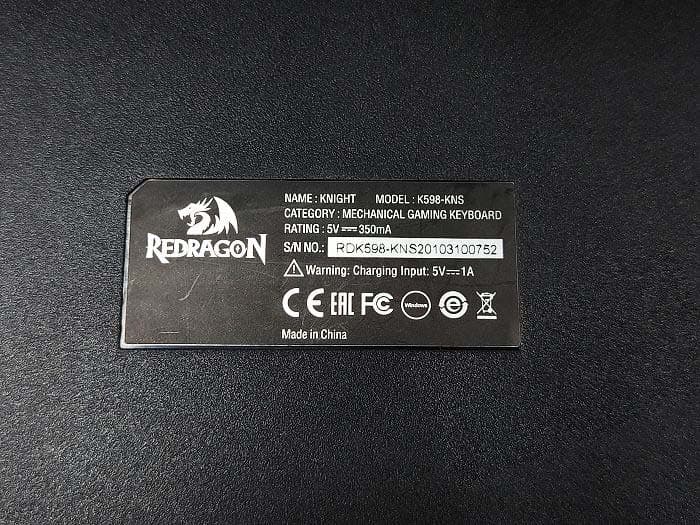 MECHANICAL GAMING KEYBOARD - FCC ID TUVET-8486 - Eastern Times Technology Co., Ltd.