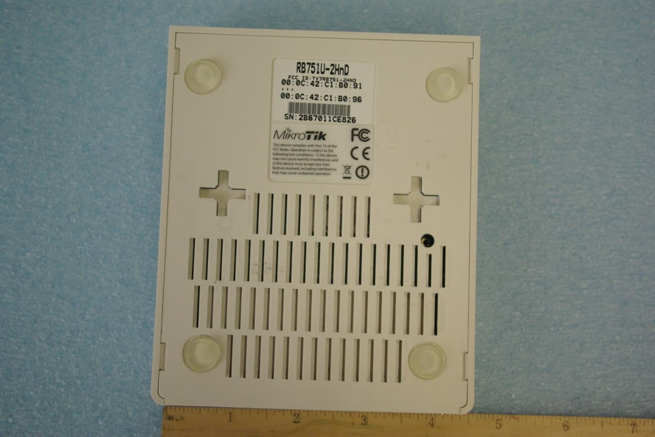 2X2 MIMO 802.11B/G/N DIGITAL TRANSMISSION SYSTEM ROUTER - FCC ID TV7RB751-2HND - Mikrotikls SIA (1)
