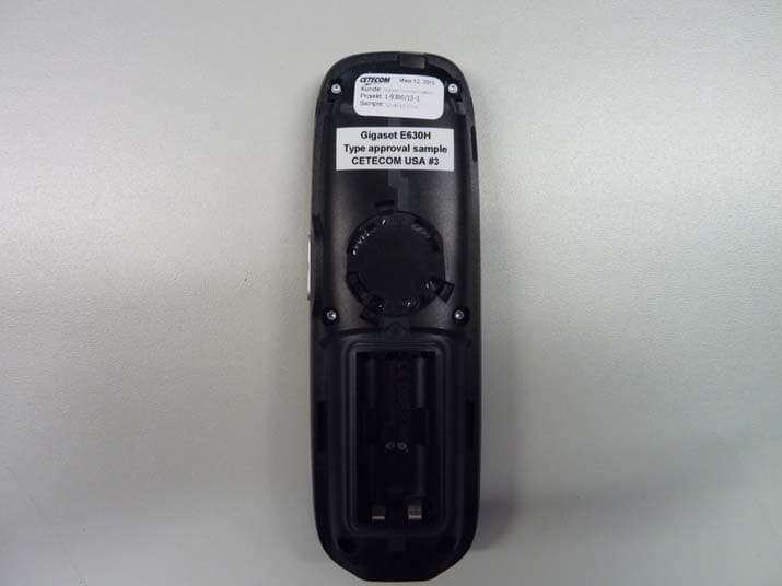 (1920-1930) MHz Portable Part - FCC ID TVU-E630H - Gigaset Communications GmbH