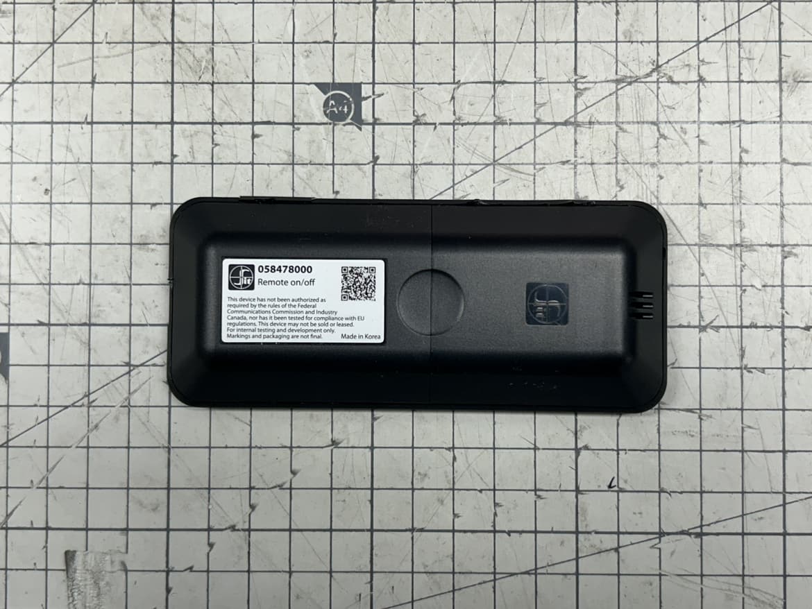 Proflame Remote Control Plus - FCC ID TX4RE40A - Remote Solution Co., Ltd. (3)