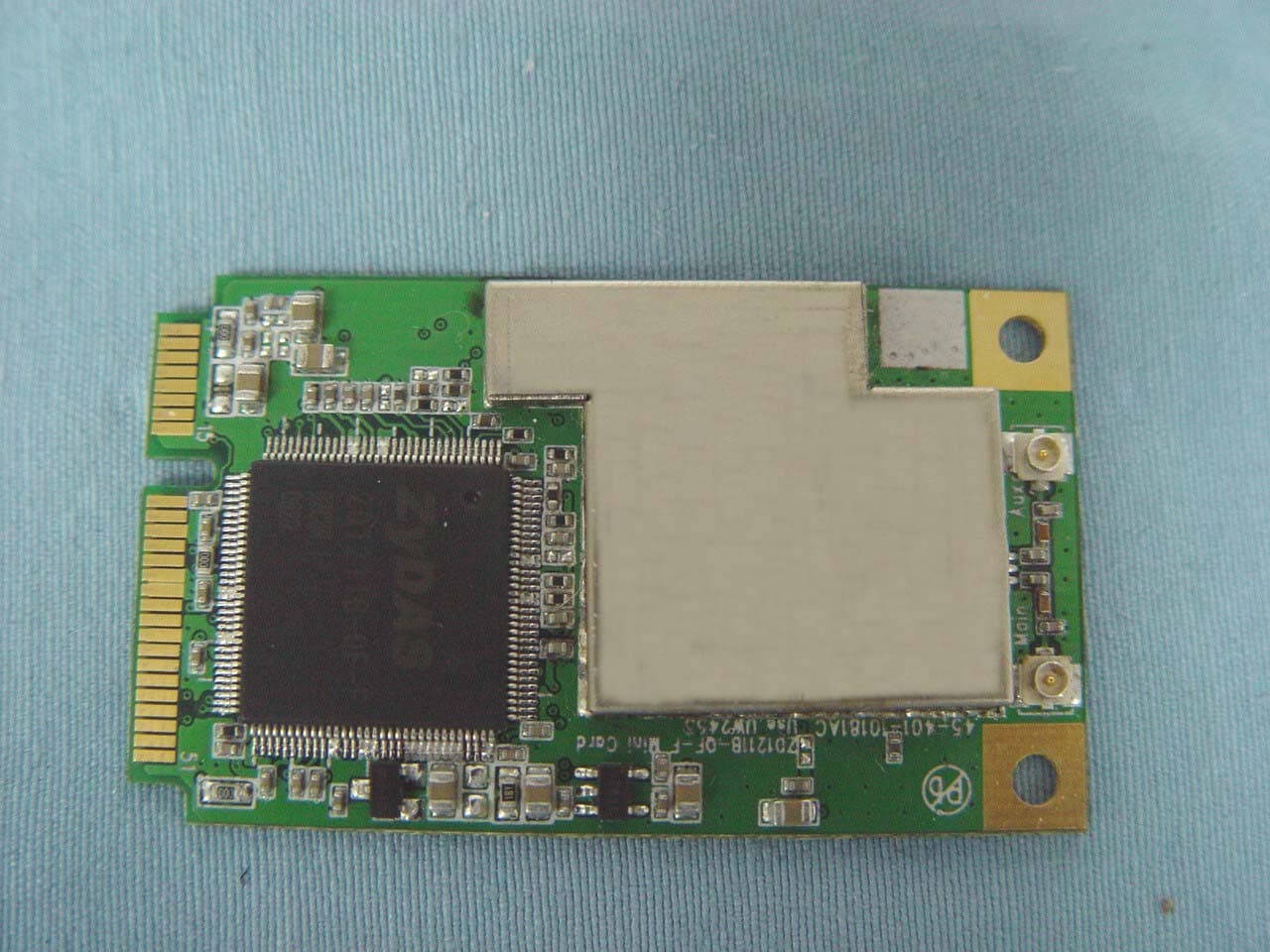 IEEE 802.11 b+g mini Card - FCC ID TXG-ZD1211B-QF-F - ZyDAS Technology Corporation (2)