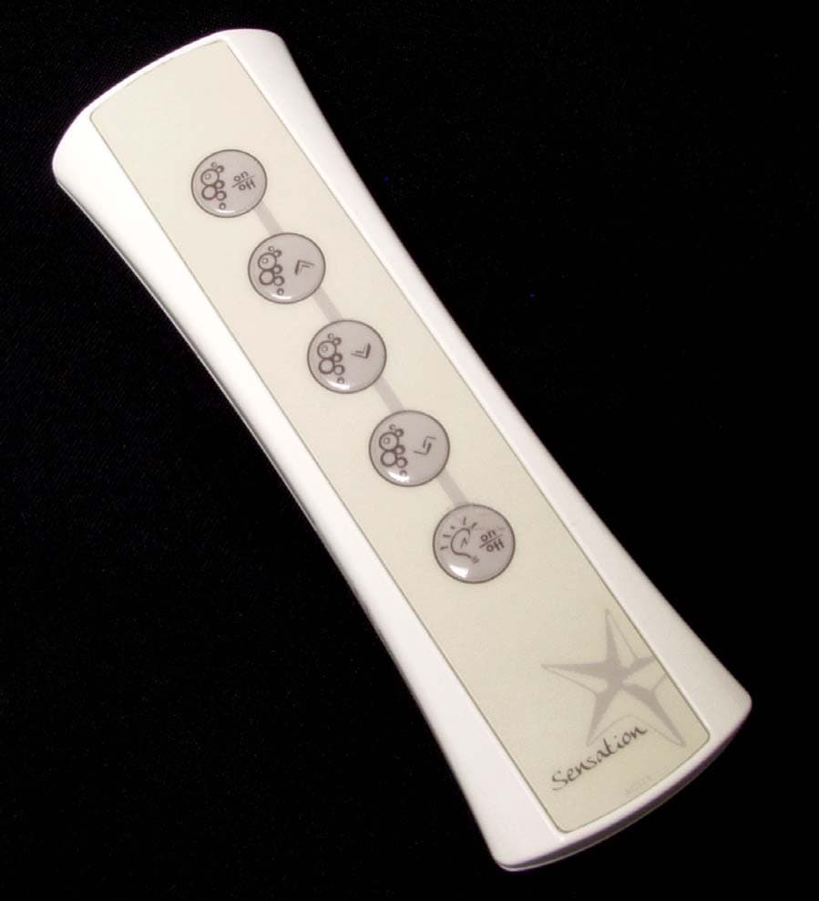 Hot Tub Remote Control - FCC ID TYE-CGT001 - CG Air Systemes Inc.