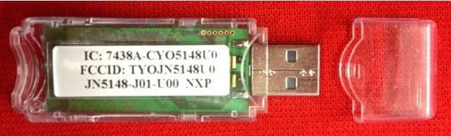 JN5148 IEEE802.15.4 USB Dongle - FCC ID TYOJN5148U0 - NXP Laboratories UK Ltd
