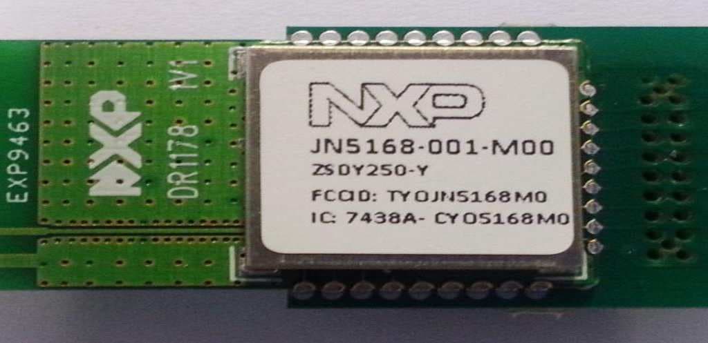 JN5168-��1-M�� IEEE802.15.4 Wireless Module - FCC ID TYOJN5168M0 - NXP Laboratories UK Ltd