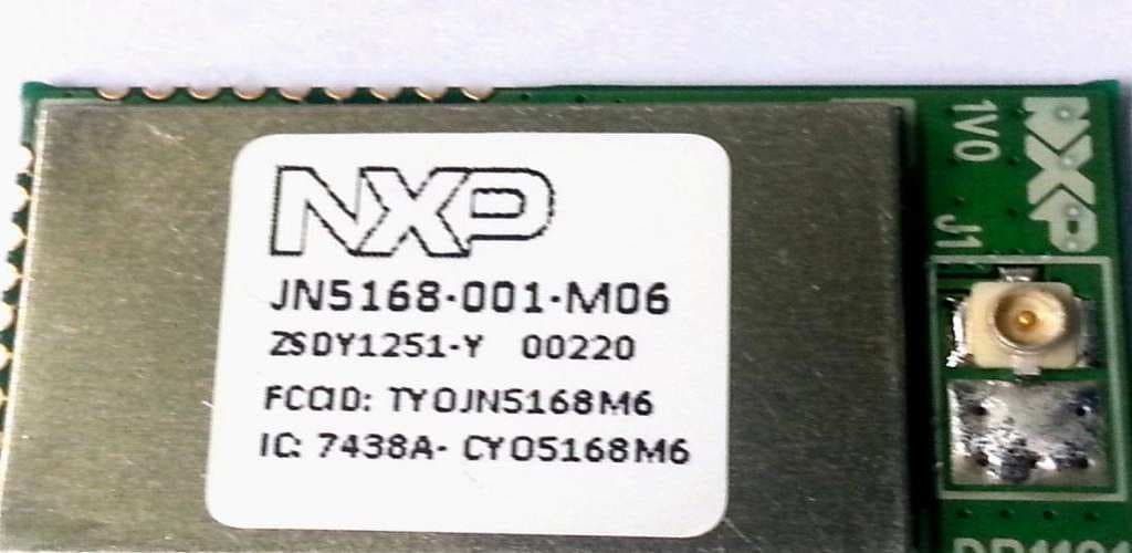 JN5168-001-M�6 IEEE802.15.4 Wireless Module - FCC ID TYOJN5168M6 - NXP Laboratories UK Ltd