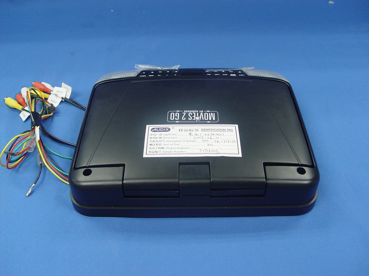9.2� TFT LCD Monitor with DVD Player - FCC ID TZ8TR7092CS - Evervictory Electronic Company Limited (4)