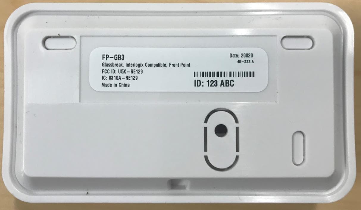 Glass Break Sensor - FCC ID U5X-RE129 - Resolution Products, Inc. (4)