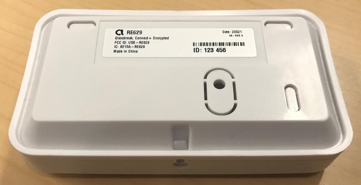 Glass Break Sensor - FCC ID U5X-RE629 - Resolution Products, Inc. (3)