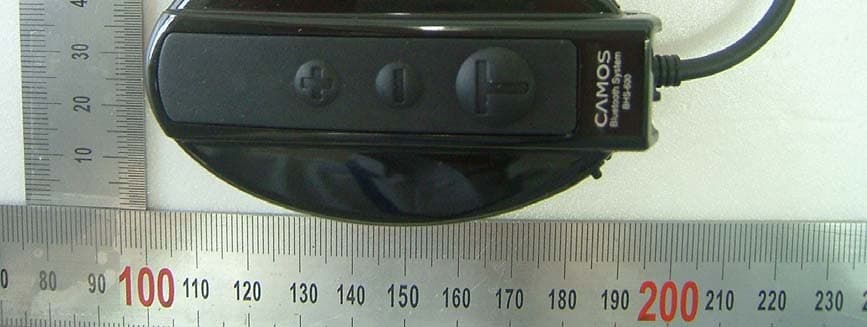 MOTORCYCLE BLUETOOTH SYSTEM - FCC ID U6CCAMOS-BHS600 - Camos Co., Ltd. (2)