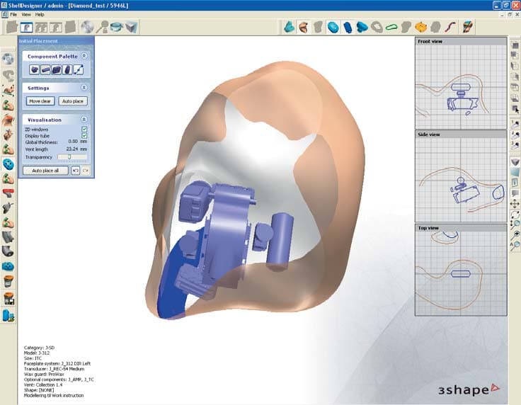 Hearing Aid (in the ear) - FCC ID U6XF2ITE01 - Bernafon AG (2)
