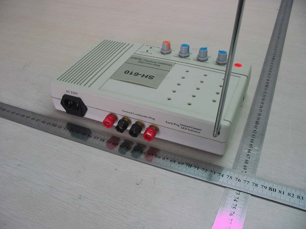 PORTABLE WIRELESS PA AMPLIFIER - FCC ID U7RSH-610 - Betterway Electronic Co., Ltd.