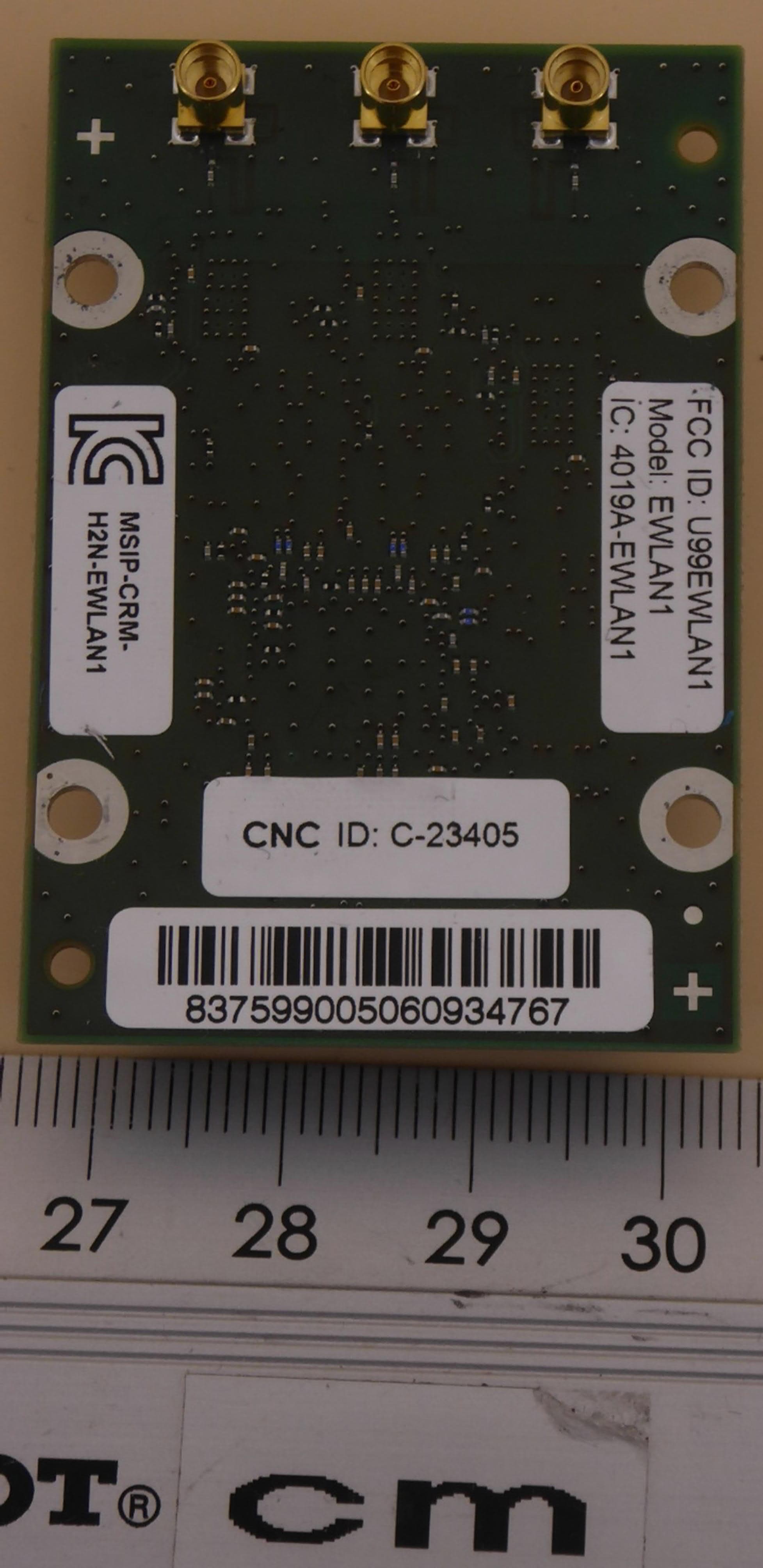 802.11abgn Module - FCC ID U99EWLAN1 - Hirschmann Automation and Control GmbH