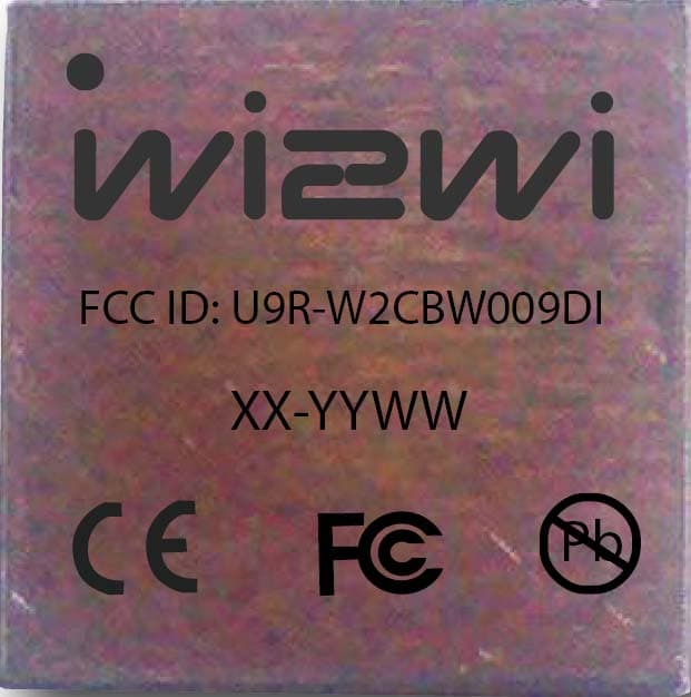 WLAN-Bluetooth Module - FCC ID U9R-W2CBW009DI - Wi2Wi, Inc (3)